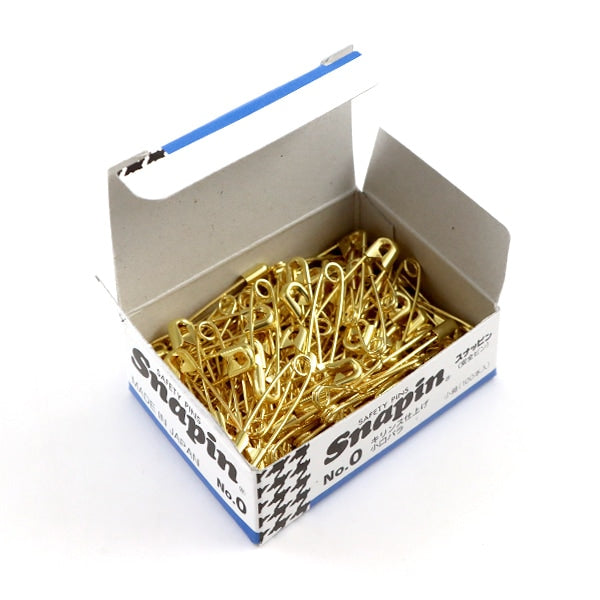 안전 핀 "Snappin Killin Finish No.0 총 길이 24mm 작은 장미 1 박스 (100 조각)"Merzen Magen