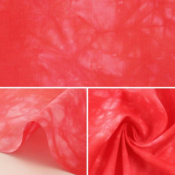 【数量5から】 生地 『キャシーマム ラニダイ ハイビスカスレッド 6500-04』