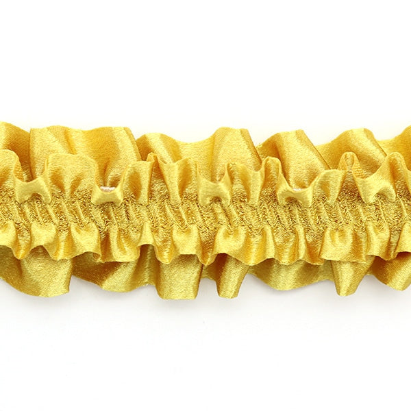 【数量5から】 レース 『サテンアームレース ゴールド 7番色 IR009B』