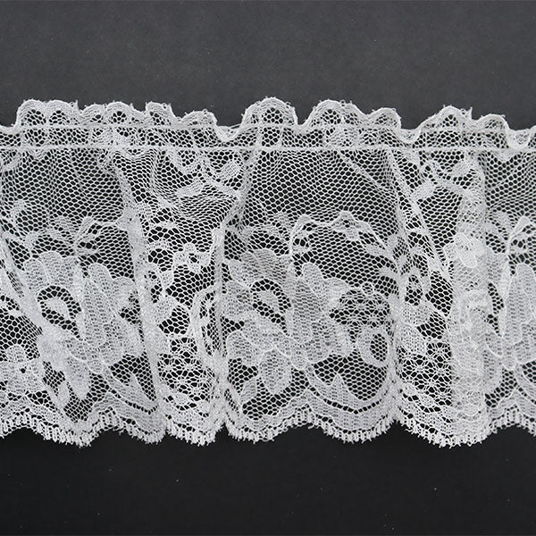 【数量5から】 レース 『ラッセルフリル 幅約8cm 2番色 31002T』