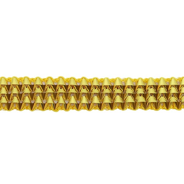 【数量5から】 手芸ブレード 『ラメブレード 幅約1.5cm 1番色 3003』