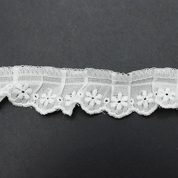 【数量5から】 レース 『綿フリル 2番色 1097F-2』