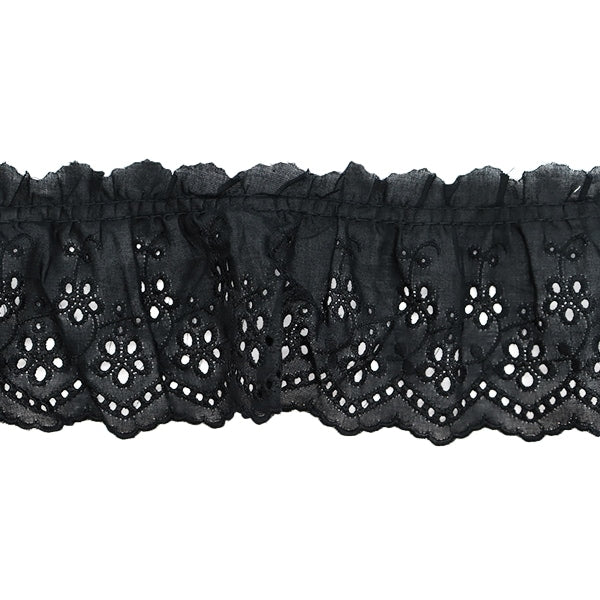 【数量5から】 レース 『綿フリル 4番色 4082F-4』