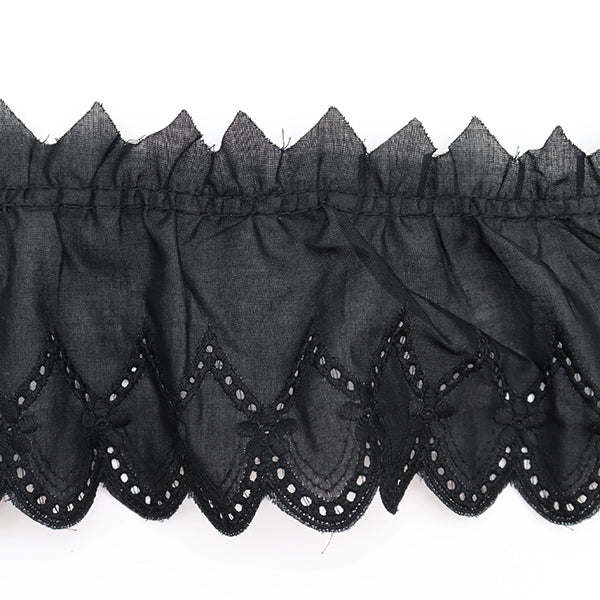 【数量5から】 レース 『綿フリル 4番色 5422F-4』