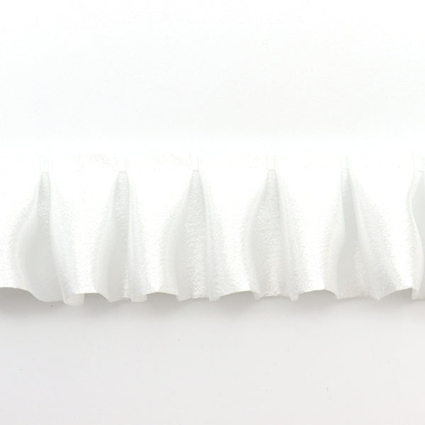 【数量5から】 リボン 『サテンボックス 1番色 白 9100F』