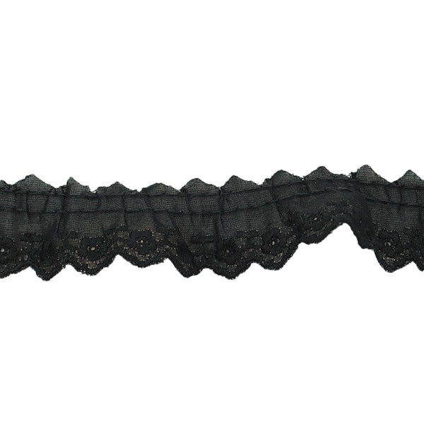 【数量5から】 レース 『綿フリル 幅約2cm 4番色 1096F-4』