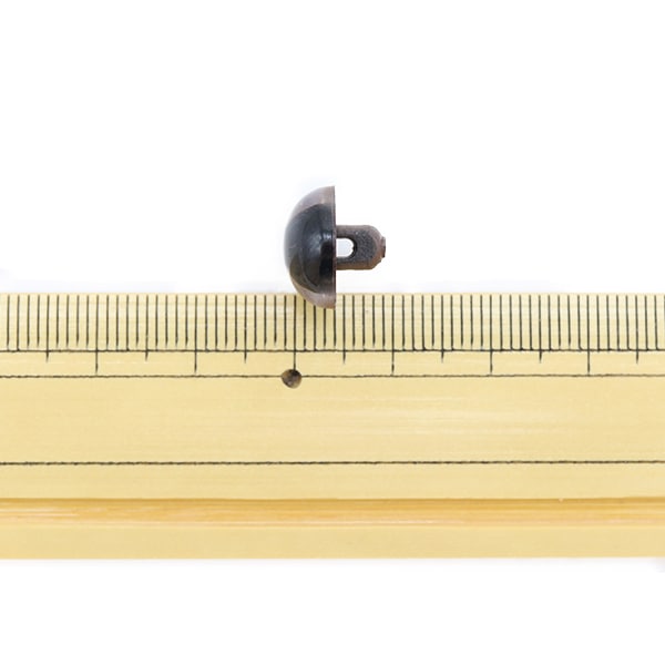 Kunsthandwerksteile "B-Knopftyp heller Tee 12mm 6 Stück B1-Ja (A03)" "