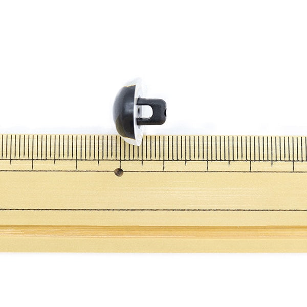 Handicraft parts "B button type clear 15mm 4 pieces B1-JA (A08)"