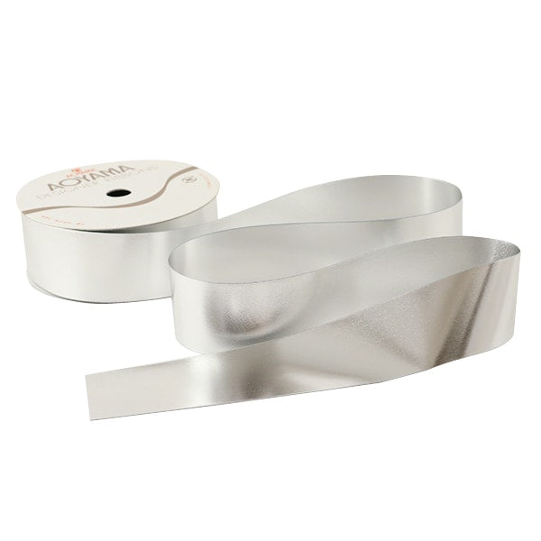 리본 "이중 -파이드 금속 새틴 1554 너비 약 3.6cm 3 컬러"Aoyamaribbon Aoyama리본