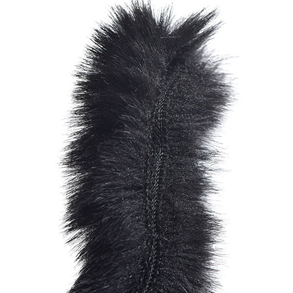 【数量5から】 リボン 『フェイクファーテープ 幅約1.5cm 3番色 2100』 MOKUBA 木馬