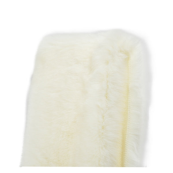 【数量5から】 リボン 『フェイクファーテープ 幅約16cm 2番色 2100』 MOKUBA 木馬