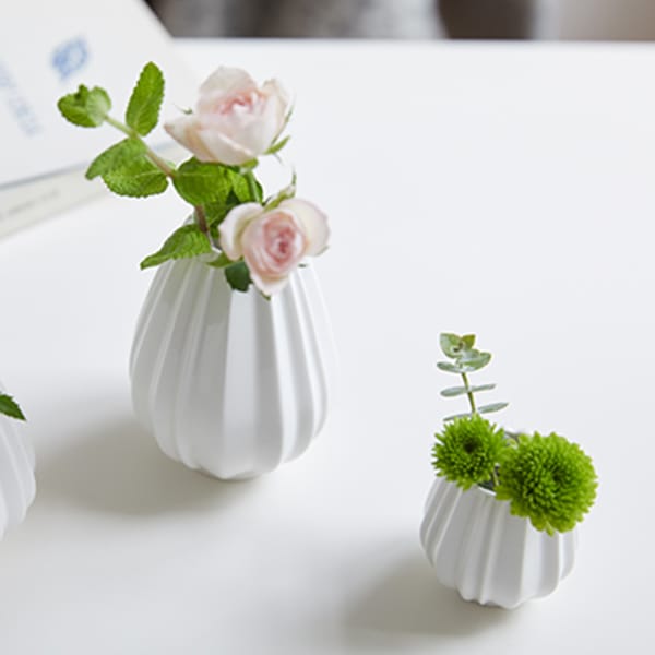 Arrangement Base "Falten (Falten) Weiß 366-262-100"