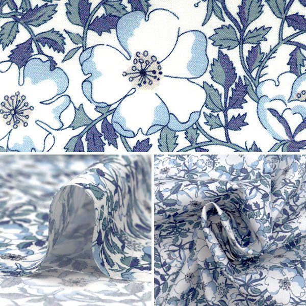 【数量5から】 生地 『LIBERTY リバティプリント タナローン メイ・モリス 1229214-ZE』 Liberty Japan リバティジャパン