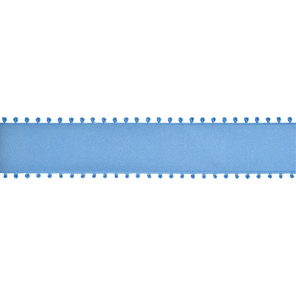 【数量5から】 リボン 『ピコットサテンリボン 1600K 幅約2.4cm 21番色』 MOKUBA 木馬