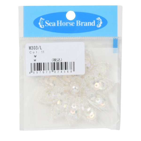 ワッペン 『スパンコールモチーフ M303/L』