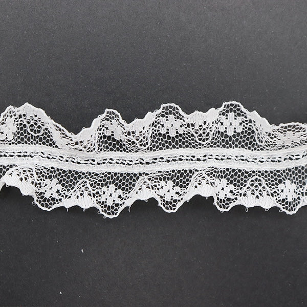 【数量5から】 レースリボンテープ 『ラッセルフリル 2番色 12412-2』