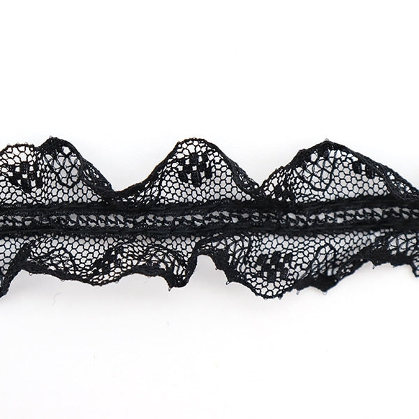 【数量5から】 レースリボンテープ 『ラッセルフリル 2番色 12412-18』