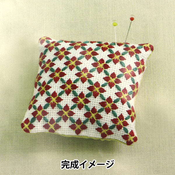 Embroidery kit "Totsuka Shushu Pink Cushion 108"