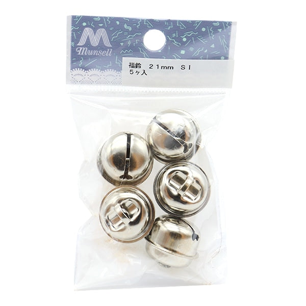 手芸金具 『福鈴 2.1cm シルバー』