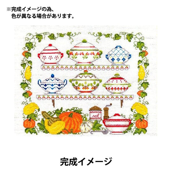 ImportEmbroidery kit "Le Bonheur des Dames (Le Vonour Dum) Salad Ball 1026"