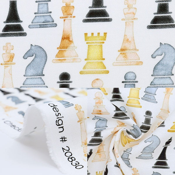 【数量5から】 生地 『USAコットン チェックメイト 20830-15』