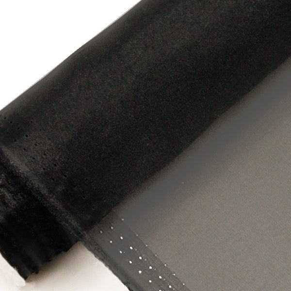 【数量5から】 生地 『MONO-CHFFON(モノシフォン) 黒 FW400-FB』