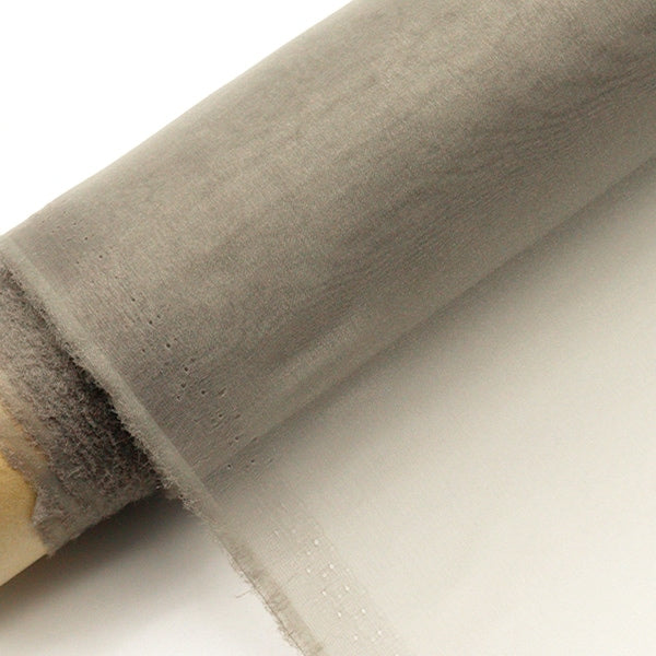 【数量5から】 生地 『MONO-CHFFON(モノシフォン) グレー FW400-019』