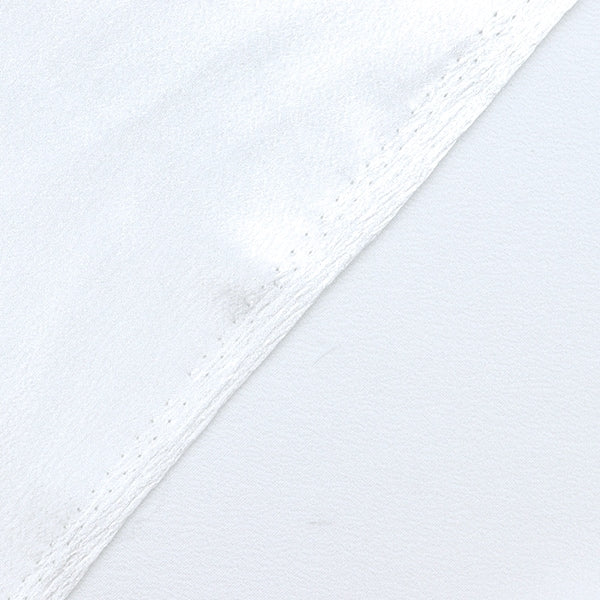 【数量5から】 生地 『バックサテン 白 448-1』