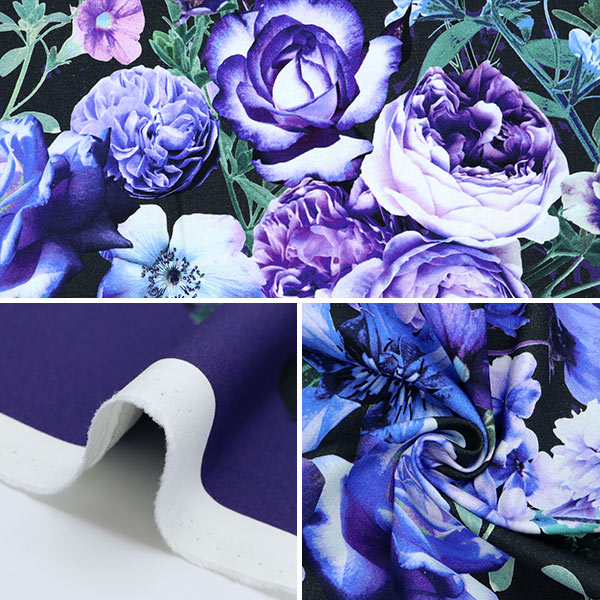 【数量5から】 生地 『USAコットン フローラル・ドリームス 花柄 FLEUR-CD8876』