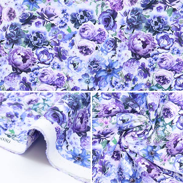 【数量5から】 生地 『USAコットン フローラル・ドリームス 花柄 FLEUR-CD8880』