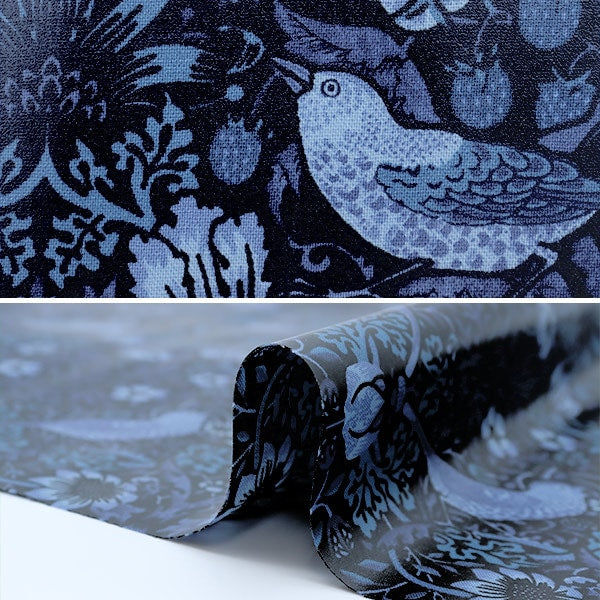 Tissu "William Morris LaminateTissu coupé Environ 105 cm x 50 cm Strawberry Seaft C-R8176-33"