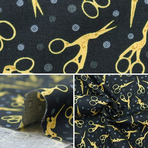 【数量5から】 生地 『USAコットン アニマル・シザーズ 1806-PATRIOT』