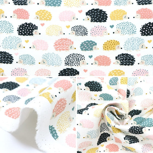 【数量5から】 生地 『USAコットン プリックルズ 1561-CREAM』