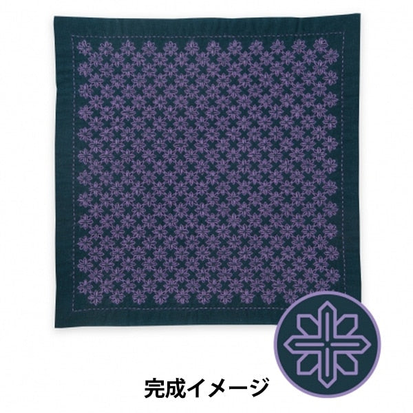 Комплект вышивки "СашикоКомплект с первого взгляда Hana Funa Line-Clematis-AI SK-415" Olympus