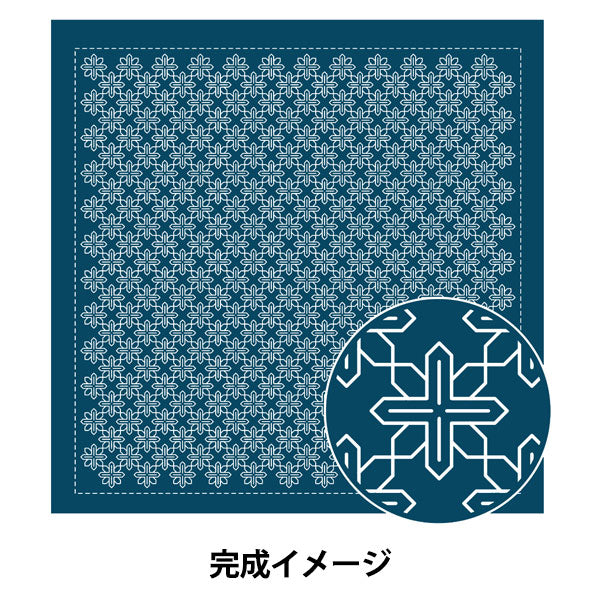 Ткань для вышивания 『Сашико Пакет Hanachi Cloth Pack с первого взгляда 目 目 刺 刺 線 線 線 線 線 線 線 線 線 線 線 線 線 線" Olympus