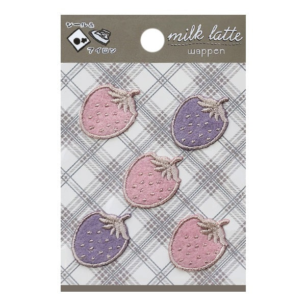 Patch "MILK LATTE Embaga Strawberry MLW-04"