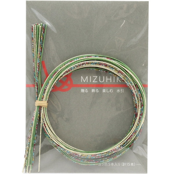 Handwerkshandwerk "Mizuhiki Farbe Sortierte Keyaki PHC-100-10" Stück Frieden