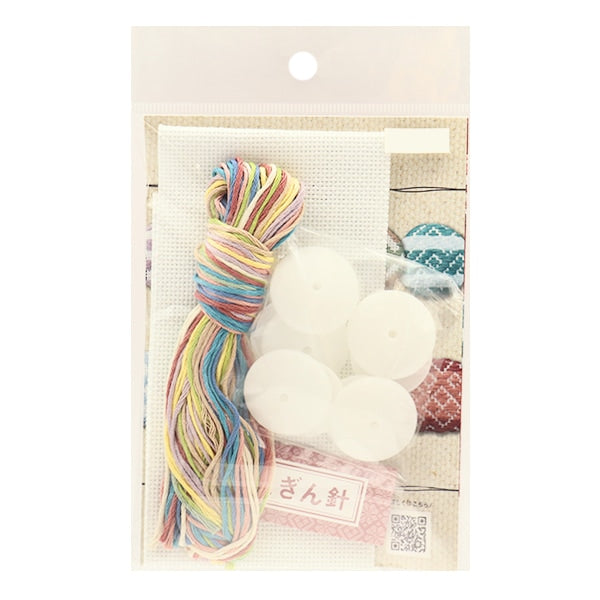 Набор для вышивки "Когин Сашими Кукуруми Баттон Махороба 5 штук Когин 105"Olympus