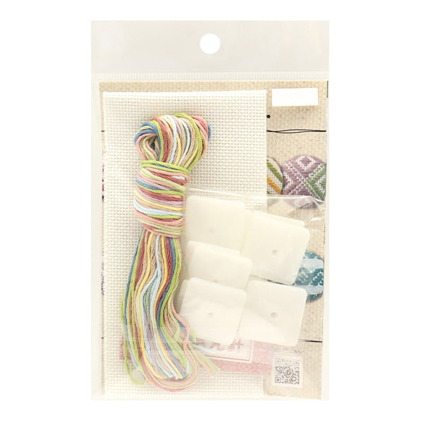 Комплект для вышивки "Когин Сашими Кукуруми Кнопка сделает 5 штук Kogin 107"Olympus