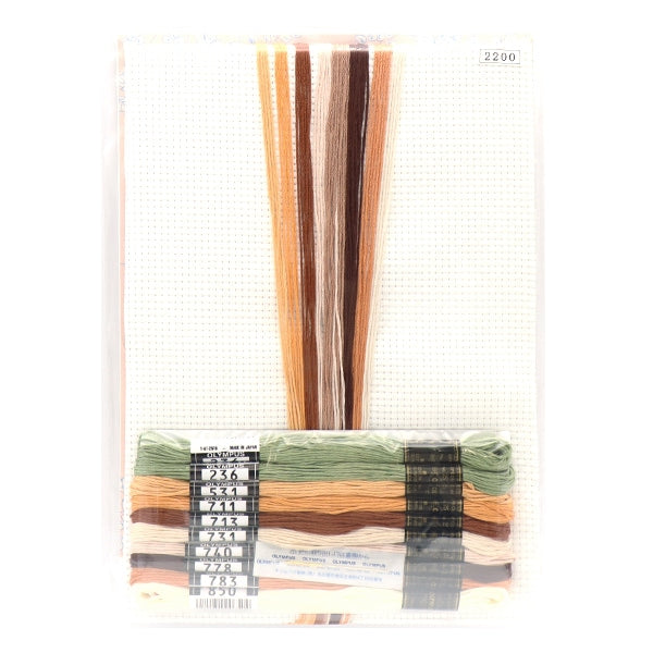 Набор для вышивки "Cross Stitch Kit милые животные американские короткие волосы 7549" Olympus