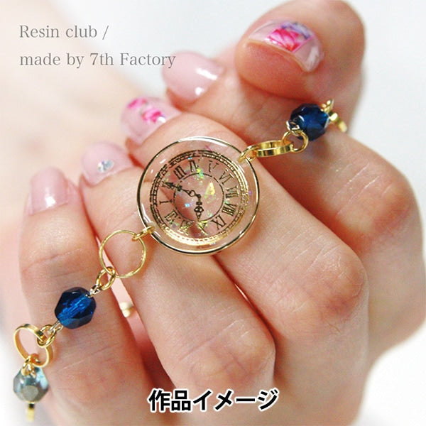 Material de resina "Reloj Dial Gold RC-CLF-202" Club de resina