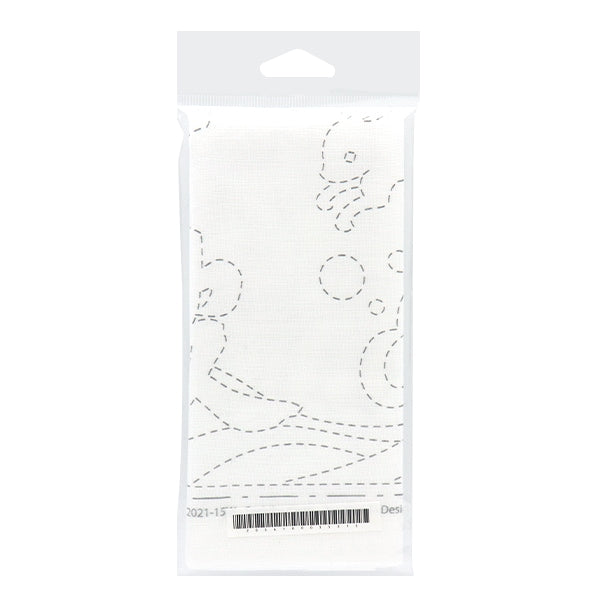 Tela para bordar 『SashikoCross SC 2021 ola rugosa 15W"