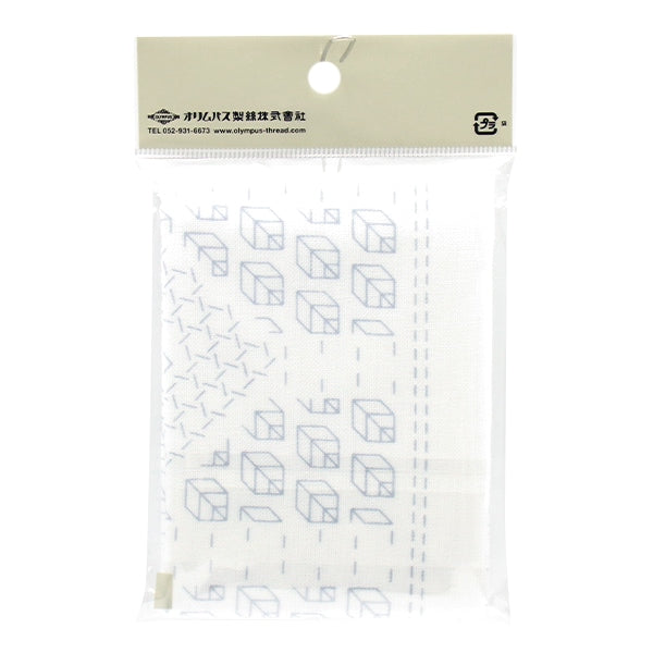 Embroidery Fabric "Hanabin cloth Pack Sakura White H-1107" Olympus
