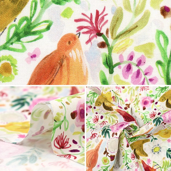 【数量5から】 生地 『USAコットン フライング アウェイ DJL2109-MULTI』