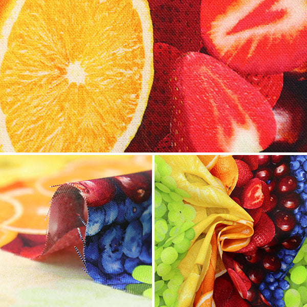 【数量5から】 生地 『USAコットン TIMELESS TREASURES フルーツボー CD1369-MULTI』