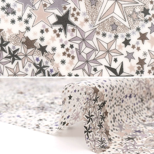 الأقمشة 『طبقة طباعة LIBERTY Libertyقماش مقطوع حوالي 30 × 50 سم Adelaja بيج فاتح CR3631256-LBE "ليبرتي اليابان ليبرتي اليابان