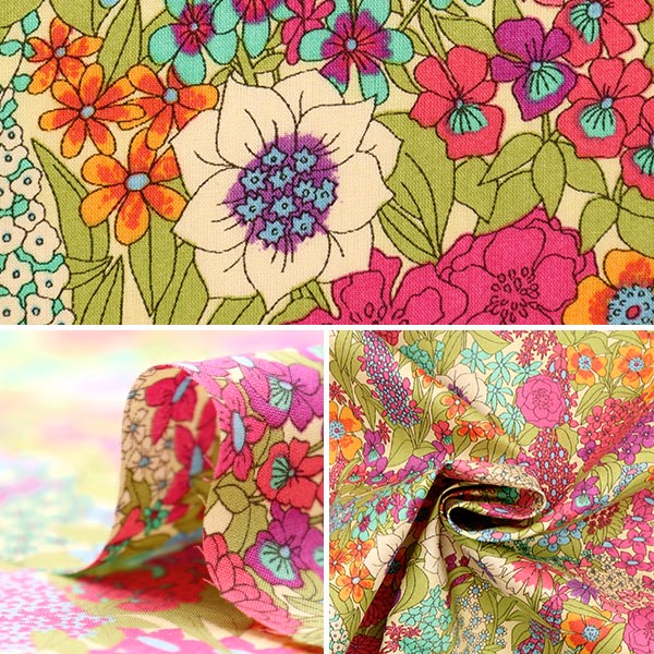 【数量5から】 生地 『LIBERTY リバティプリント タナローン キアラ 3635047-AE』 リバティジャパン