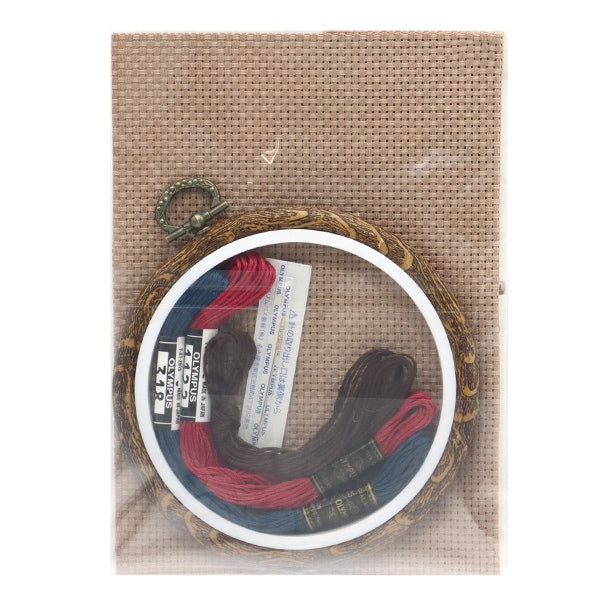 Embroidery kit "Cross Stitch Kit & Botanical Clematis 7564" Olympus