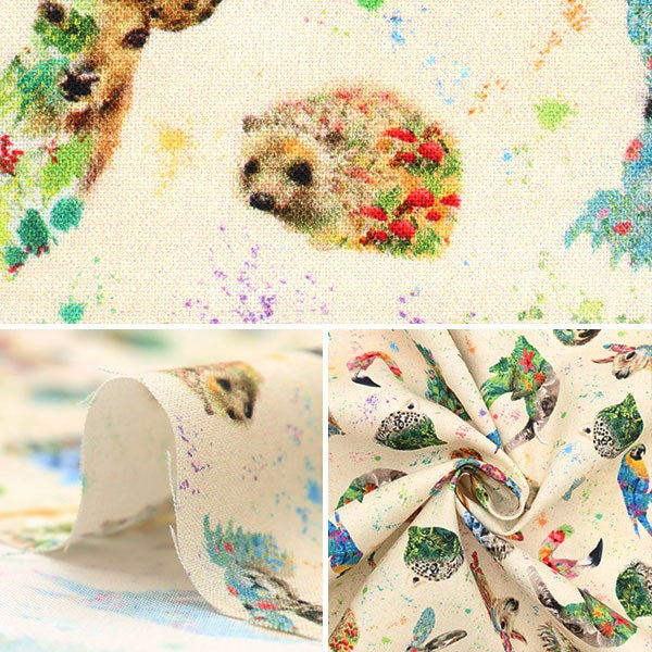 【数量5から】 生地 『USAコットン ポートレート クリーム DDC10483-CREAM-D』