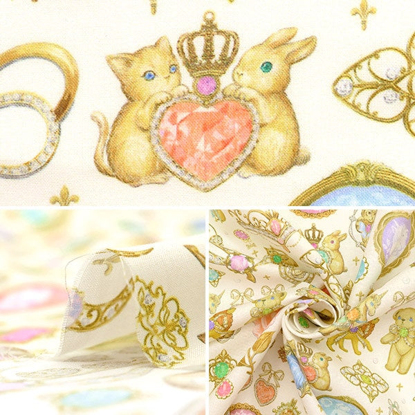 【数量5から】 生地 『60ローンデジタルプリント 22fabric ドレスアップ オフ DP-4430-2A』